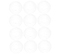 Milisten 20pezzi Sottovaso in Plastica per Piante da Interno Vassoio di Drenaggio Senza Sottovaso per Vasi da Fiori Resistente e Durevole Non Sbiadisce Facilmente Si Adatta Tutti i Vasi in