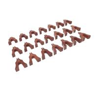 Milisten 21pezzi Ponte Guzheng in Legno Professionale Accessori Per Strumenti Musicali Parti Di Legno Per Guzheng Ponticello Per Corde