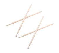 Milisten 2paio Bacchette per Batteria in Legno Design Professionale Adatte per Batteria Elettronica e Acustica Antiscivolo per Percussioni e Pratica Musicale