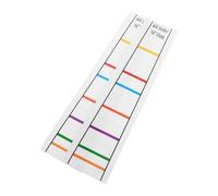 Milisten 2pezzi Adesivi Guida Per Dita Del Violino Trasparenti Per Principianti Per Apprendere Scale e Posizionamento Dita Adatti a Strumenti Ad Arco