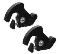 Milisten 2pezzi Clip Di Chiusura Sgancio Rapido Per Motocicletta Latch Clips Per Portapacchi Design Leggero E Resistente Facile Da Montare E Smontare Compatibile Con Sissies Bar E Rack Bagagli