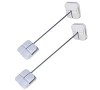 Milisten 2pezzi Serrature di Sicurezza per Armadietti Frigoriferi e Realizzate in Materiale Sicuro Bordi Lisci per Proteggere i Ragazzo Ragazza Ragazza e Impedire le Porte Si Aprano Fac