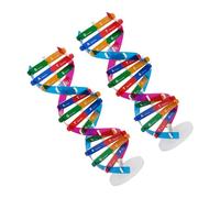 Milisten 2pezzi Strumento Di Dna Genetico a Doppia Spirale Strumento Didattico Scientifico Autoassemblante Rappresentazione Molecolare Per Insegnamento Della Fisiologia e Biologia