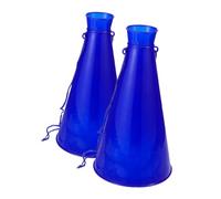 Milisten 2pezzi Tromba Per Suonare Tifo Megafoni Per Applausi Megafoni Di Plastica Oggetti Di Scena Per Applausi Tromba Giocattolo Da Football Trombe Per Feste Accessori Per Tifo