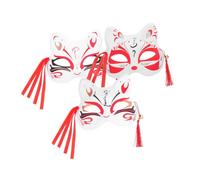 Milisten 3 Maschera Cat Face per Cosplay Masquerade e Feste Design e Chic per Halloween e Eventi Festivi