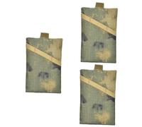 Milisten 3 Pezzi Borsello Cintura con Multifunzionali Pouch per Outdoor e Attività per Smartphone Chiavi e Accessori Essenziali