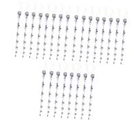 Milisten 3 Set Bacchette Scaccia Uccelli Rotanti Dissuasione con Design Riflettente Protezione Ambientale per E Balcone Allontana Piccioni E Volatili Facile Installazione E 8 Pezzi * 3