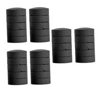 Milisten 3 Set Compresse Carbonella per Barbecue Accensione per Grigliate per Carbonella Naturale Facili da Utilizzare 10 Pezzi * 3