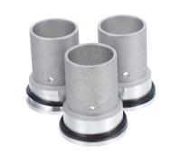 Milisten 3pezzi Boccola in Metallo per Idropulitrice da Sostituzione Pompa Ad Alta Pressione Raccordo Rapido per Autolavaggio e Pulizia Domestica