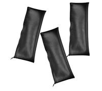 Milisten 3pezzi Portamicrofono Wireless in Pu Pelle Con Chiusura Cerniera e Coulisse Organizer Antipolvere Per Microfono Karaoke Da Viaggio Custodia Protettiva Leggera e Resistente Per Ac