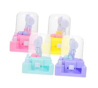 Milisten 4 Pezzi Cattura di Caramelle Giocattoli per Mini Macchina a Benna Giocattolo per Macchine Giocattolo Giocattoli del Partito per Mini Giocattoli ABS