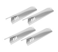 Milisten 4 Pezzi Copri Bruciatore Regolabile per Barbecue Diffusore di Calore Resistente e Parti di Ricambio per Grill Accessori Cucina per Cottura Uniforme e Duratura