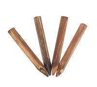 Milisten 4 Pezzi Recinzione per Carbonizzato da Decorativi per Installare e Leggero per Piante e Arbusti
