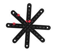 Milisten 4 Pezzi Segnapunti Di Calcio Balilla Gioco Del Tavolo Da Calcio Giochi Desktop Giocatore Di Football Sportivo Custode Del Punteggio Shuffleboard Nero Plastica Ecologica