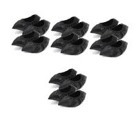 Milisten 4 Set Coperture per Lama Pattinaggio Ice Skate per Regolabili E Resistenti Copriscarpe Antipolvere per Hockey E Pattinaggio Compatibili con Diverse 2 Paia*4