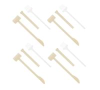 Milisten 4 Set Strumenti per Kit Completo con Martello Scalpello e Pennello per Attività Archeologiche e Apprendimento per Giocattoli Educativi per Sviluppo delle Competenze Motorie