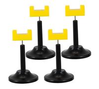 Milisten 4 Supporto Rotante per Esperimenti Elettrostatici Strumento Didattico per Lezioni di Materiale Robusto per Laboratori di Elettrostatica e Attrito Kit Educativo per Studenti