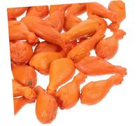 Milisten 40 Miniature Braised Chicken Legs Realistic Simulation Food Toy For Dollhouse Display And Play Authentic Texture Mini Meat Props For Creative Roleplay