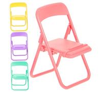 Milisten 4pezzi Miniature Chair Per Bambole Accessori Per Casa Delle Bambole Mini Mobili Colorati Per Gioco Immaginativo e Collezionismo