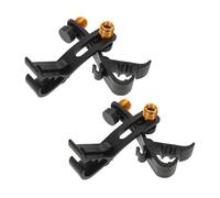 Milisten 4pezzi Morsetto Per Asta Della Batteria Clip Per Microfono Supporto Metallico Nero Accessorio Antiurto Per Batteria Acustica Ed Elettrica Morsetto Di Montaggio Sicuro