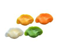 Milisten 4pezzi Ravioli Finti Simulazione Da Tavolo Ravioli Artificiali Realistici Cibo Accessori Per Fotografia Cibo