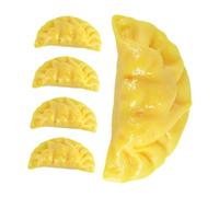Milisten 5 Modelli Gnocchi all Realistici in PVC per Decorazioni e Vetrine Simulazione Gnocchi Uova per Educativo e Arredo Cucina