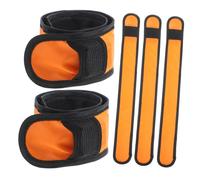 Milisten 5 Pezzi Bracciali LED Armbands per Corsa Notturna Bracciali Riflettenti Regolabili per Sicurezza Outdoor Accessori per Running Fluorescenti Armbands per Visibilità Basse Condizioni