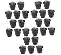 Milisten 5 Set Accenditore per Barbecue E Punti Tappi per Pulsante Accensione Manopole Controllo per Materiale Resistente Accensione Facile per attività Compatibile con 5 Pezzi*5