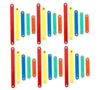 Milisten 50 Bastoncini Magnetici Geometrici Strisce Matematiche Educative per Kit Didattico per Apprendimento Geometria e Manipolazione Sensoriale