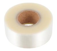 Milisten 500 Etichette Adesive Trasparenti in Pvc Impermeabili per Protezione Codici a Barre, Protettori per Etichette Biblioteca Anti-graffio, Uso Ufficio, Scuola e Negozi