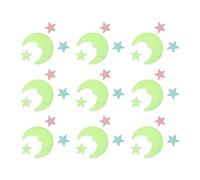 Milisten 52 Adesivi Murali e Fluorescenti per Decorazioni Notturne per Camerette e Magici