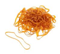 Milisten 56 Pezzi Elastici Resistenti in Gomma Spessa Gialla Larghezza 10mm Lunghezza 500mm Fasce Elastiche di Fissaggio per Uso Domestico e Ufficio Organizzazione Documenti e Imballaggi