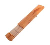 Milisten 6 Corde Chitarra Tascabile Portatile per Pratica Strumento Allenamento per Chitarristi Principianti per Esercitazioni su Accordi e Tecniche Chitarra per Casa