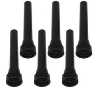 Milisten 6 gambe di ricambio per trampolino con coperture in gomma, imbottitura universale per trampolino in acciaio inox, mini parti per saltare