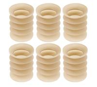 Milisten 6 Pezzi di Oggetti di Scena per Lo Schiocco delle Ossa del Collo, Suono Realistico dello Schiocco, Oggetto di Scena per Le Feste, Beige, Plastica