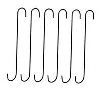 Milisten 6 Pezzi Ganci Metallici Sospesi per Piante Supporti per Vasi per Mangiatoie per Uccelli Campane Decorazioni da Resistente e Antiruggine per Ed Esterno