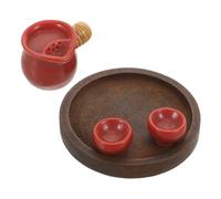 Milisten 6 Set Tazze da tè in miniatura tazze da the Mini tazza Accessori in cucina in miniatura accessori da cucina per case delle bambole Miniature delle bambole
