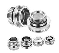 Milisten 6pezzi Adattatore per Flessibile da Rubinetto Attacco per Flessibile del Riduce Schizzi Compatibile Rubinetti e