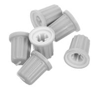 Milisten 6pezzi Adattatore Per Spina in Plastica Manopola Del Volume Di Ricambio Manopole Di Controllo Del Suono Manopole Di Controllo Del Volume Accessorio Per Apparecchiature Audio
