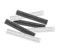 Milisten 6pezzi Adesivi per Kalimba Tasti per Principianti Etichette per Note Musica per Scale Kalimba Adesivi per Tastiera Ultrasottili per Allenamento Dita