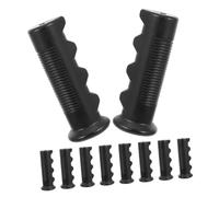 Milisten 6pezzi Impugnature per Sedia Rotelle Coperture per Maniglie in Gomma Impugnature Antiscivolo Robuste di Ricambio per Sedia Rotelle e Carrello