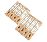 Milisten 8 Pezzi Micro Paesaggio Schermo Decorazione Vintage Mini Casa Delle Bambole Decorazione Porta Della Casa Delle Bambole Decorazioni Per Casa Delle Bambole Mini Mobili Per Casa