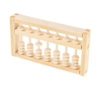 Milisten Abaco Legno Mini per Strumento Educativo per Matematica Decorazione per Compleanno e Cerimonia Zhou Montessori Design Classico Accessorio Fotografico Vintage