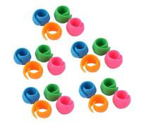 Milisten Accessori per Cucire 20 Pezzi Clip Fermo Rocchetto in Silicone Morsetti Anti-Filo per Bobine Ricamo e Cucito Colore Casuale