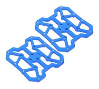 Milisten Adattatore Pedali Bicicletta in Lega di Alluminio Blu Pedali Clipless con Blocco Automatico per Mountain Bike Antiscivolo Conversione Rapida per Strada e Fuoristrada