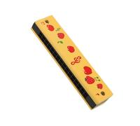 Milisten Armonica Di Legno Per Bambini Motivo Frutta, Armonica Diatonica Per Principianti, Strumento Musicale Portatile Per Feste e Apprendimento Musicale