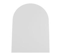 Milisten Bacheca Magnetica da Tavolo Piccola Bianca, Lavagna Magnetica Cancellabile per Scrivania, Supporto Magnetico per Appunti e Promemoria in Ufficio e Casa