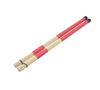 Milisten Batteria Confortevoli Leggere Pezzi per 2 e Bacchette in Bamboo per Jazz Orchestra e Performance del Batterista