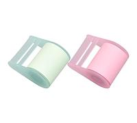 Milisten Blocchi Note Autoadesivi Creativi 4 Pezzi Base Adesiva, Foglietti per Appunti Colorati per Studenti e Ufficio, Set Memo Portatile per Casa e Viaggi Colore Casuale