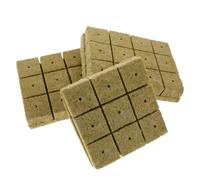 Milisten Blocchi Nutritivi Senza Terra per Coltivazione a Torre, Tappi per Giardinaggio Idratanti e Traspiranti, 50x50x40 Mm, Substrato Degradabile Ad Alta Efficienza per Vivaio e Propagazione Piante